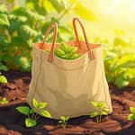 Pack your groceries in this bag — then plant it
