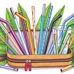 The chicest reusable straw set you'll ever own