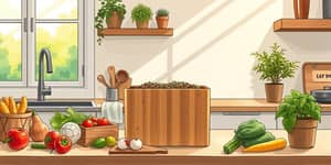 These compost bins actually look good on your counter