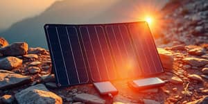 Turn sunlight into charge with a pocket-sized solar panel
