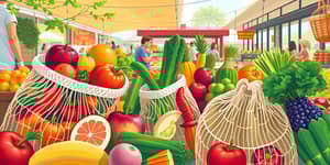 Reusable produce bags that won’t rip mid-shop