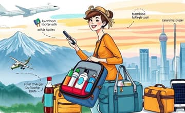 How to pack for a trip with less waste and more style