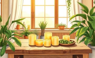 Sustainable candles that burn cleaner and longer