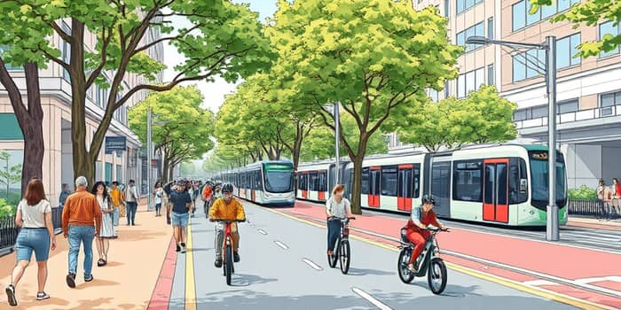 What is the greenest way to travel locally?