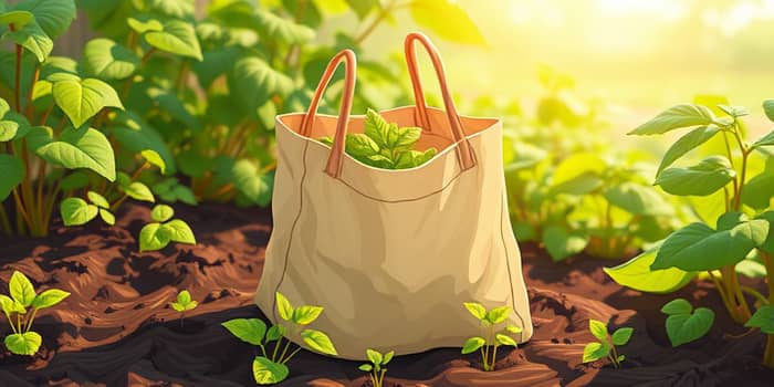 Pack your groceries in this bag — then plant it