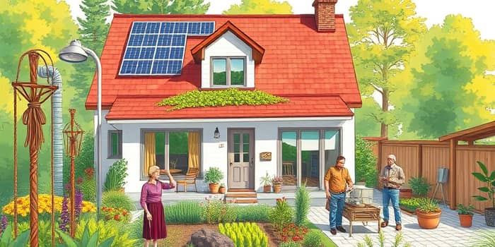 Create a home that uses less and gives back more