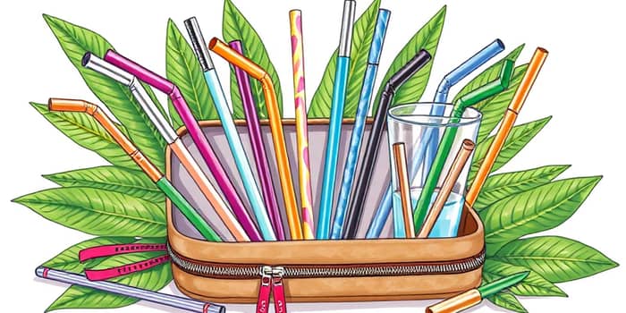The chicest reusable straw set you'll ever own