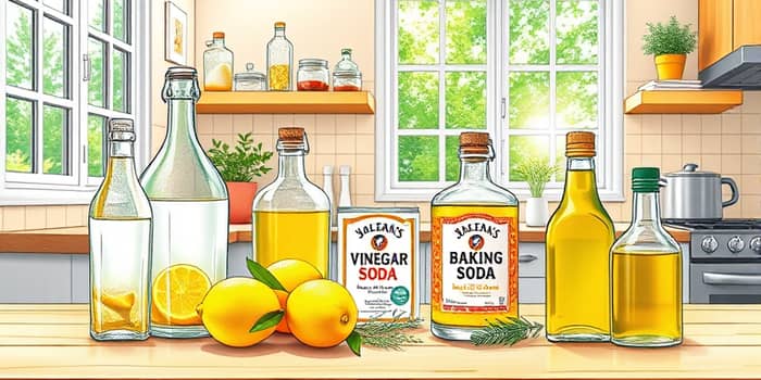 Clean your home with ingredients from your pantry