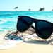 Sustainable sunglasses made from fishing nets