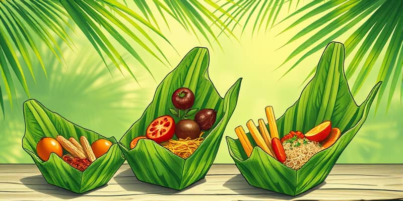 How banana leaves are replacing takeout containers